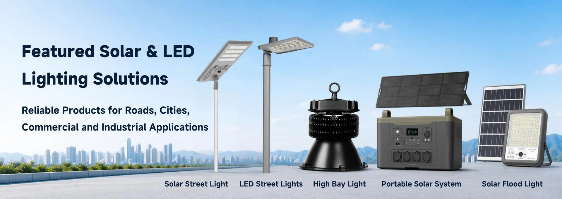 Yahua lighting Featured Solar & LED Lighting Solutions