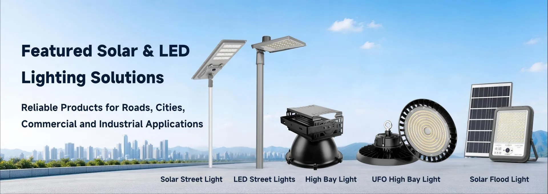 Yahua lighting Featured Solar & LED Lighting Solutions