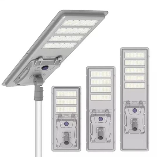 LED 80W allt í einu sólargötulampi