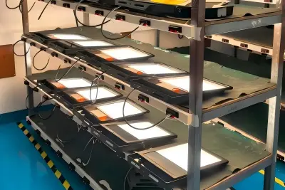 20 sett af 300W úti LED flóðljósum hafa verið send til Laos