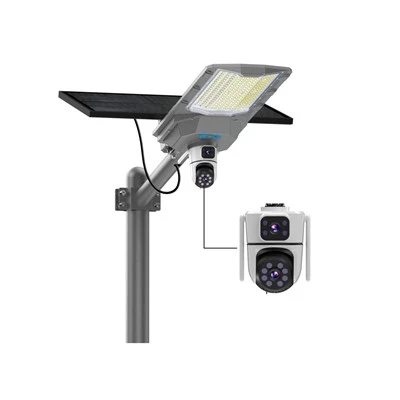 Solar Street Light með CCTV myndavél
